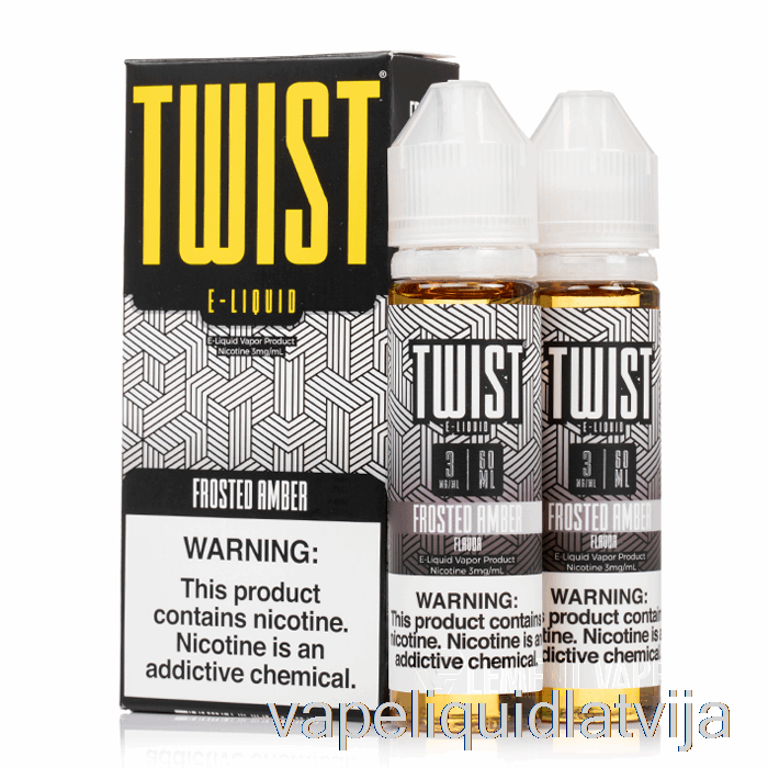 Matēts Dzintars - Cookie Twist E-šķidrums - 120ml 3mg Vape šķidrums